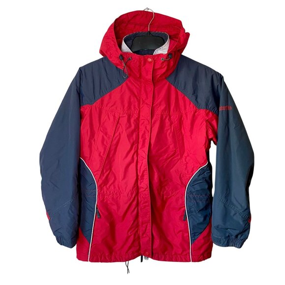 Columbia Interchange 3-in-1 Size L Red & Black Jacket With Removable Liner - Picture 1 of 5